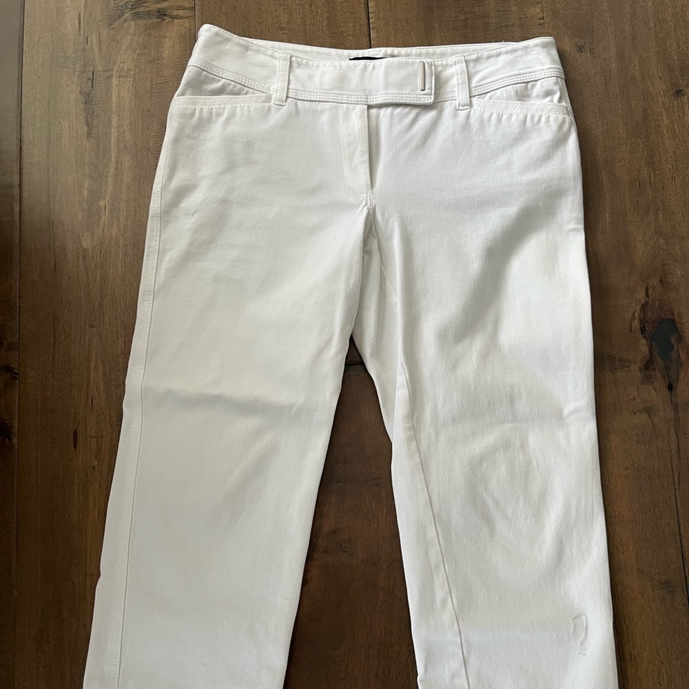 WHITE BARN SLIM CROP JEANS